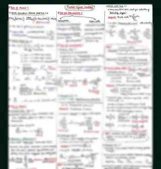 Short notes for revision