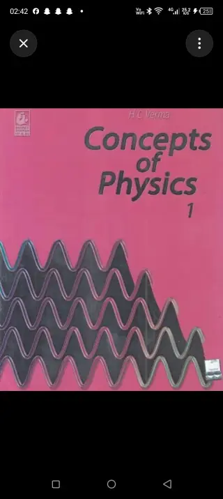HC Verma Volume 1 book