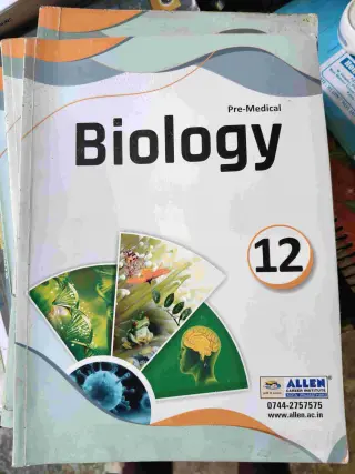 Allen NEET Biology Modules for Droppers  12 book