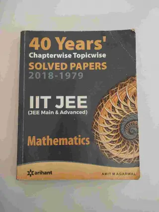 Arihant 40 Years' Solved Papers JEE Mains and Adv