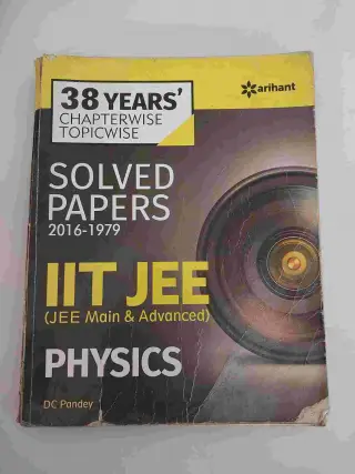 Physics 38 Years' Solved Papers JEE Mains and Adv