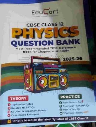 Educart Physics Class 12 QB