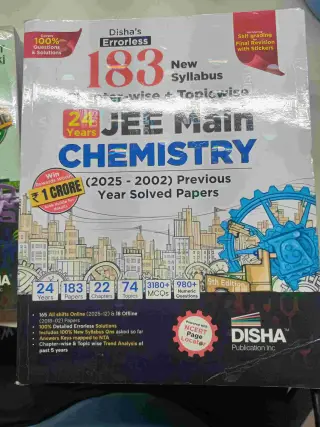 Disha jee main chemistry pyq