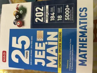 25years PYQ JEE Main Mathematics