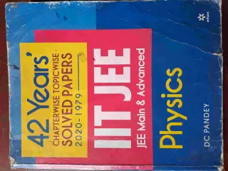 42 year jee mains +advance.pyq D.C PANDEY