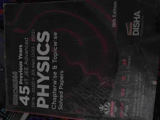 45 years-JEE Mains+Adv-PYQs-Physics-Errorless-Dish