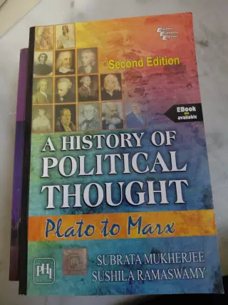 A History of Political Thought : Marx to Plato