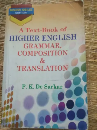 A Text-Book of higher english Grammar composition