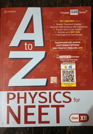A to Z Physics for NEET Class XII