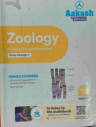 Aakash Modules for Zoology class 11(SET OF 5)