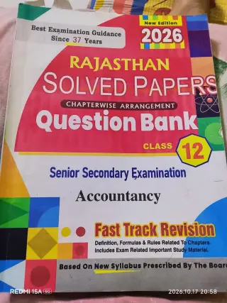 Accountancy solved papers