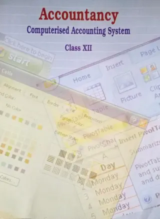 Accoutancy Computer Accounting System Class-12 With Binding