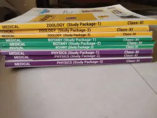 Akash modules  zoology botony physics (1 to 3)