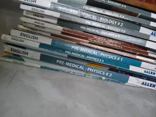 Allen physics (6) biology(12) and chemistry (6)