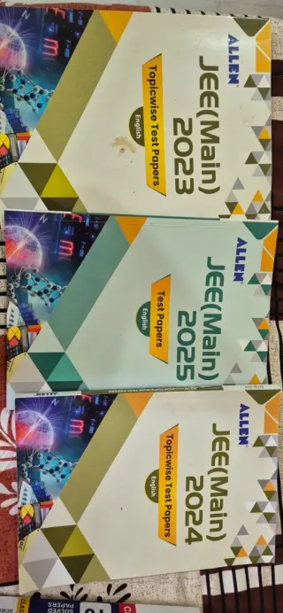 Allen test paper books