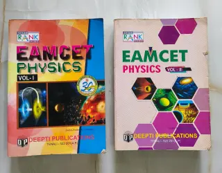 AP & Telangana EAMCET Physics Vol 1 & 2 - Second Hand - Bookaao