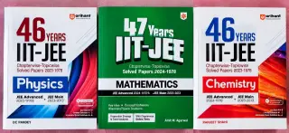 Arihant 46 Years Physics, Chemistry, Mathematics