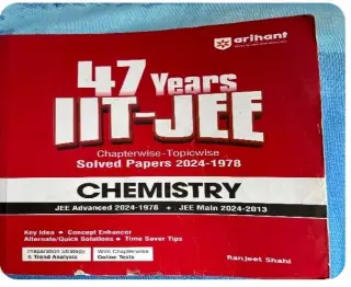 jee Arihant 47 Year pyq chemistry