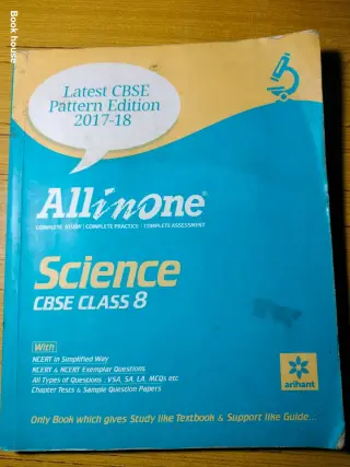 Arihant all in one science class 8th book