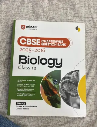 Arihant CBSE Biology Class 12 Question Bank - New Book - Bookaao