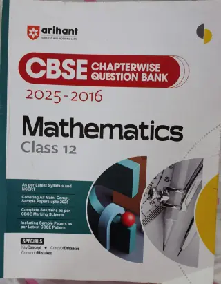 Arihant CBSE Class 12 Maths Question Bank
