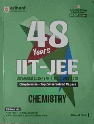 Arihant chemistry jee pyq (48 years pyq )
