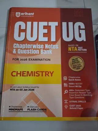 ARIHANT CUET UG CHEMISTRY QUESTION BANK