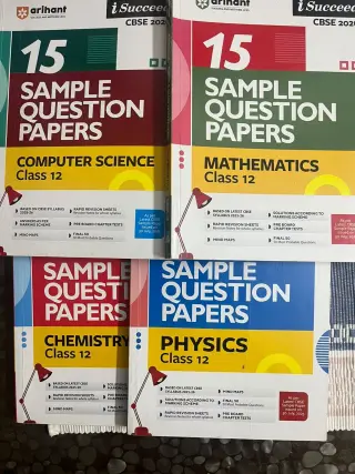 Arihant iSucceed Class 12 Sample Papers (Maths, CS, Physics, Chem)
