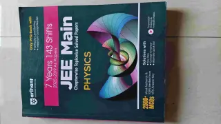 ARIHANT PAST 7 YEARS 143 SHIFT PYQS JEE PHYSICS