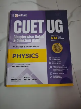 ARIHANT PHYSICS FOR CUET QUESTION BANK