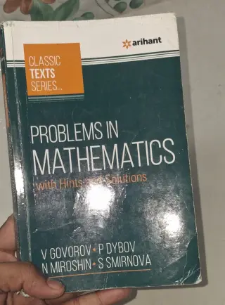 Arihant  ( problems in mathematics )