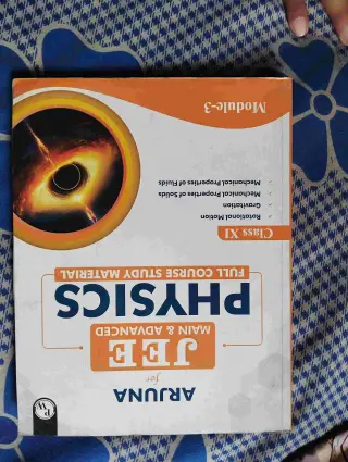 Arjuna Jee Books complete module Physics wallah