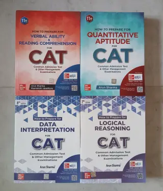 Arun Sharma CAT Prep Books (Set of 4) - Brand New - new