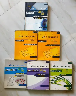 Ativer's JEE Trainer Physics and Mathematics Set - Second Hand - Bookaao