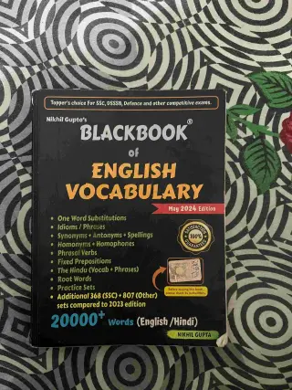 Black Book of English vocabulary