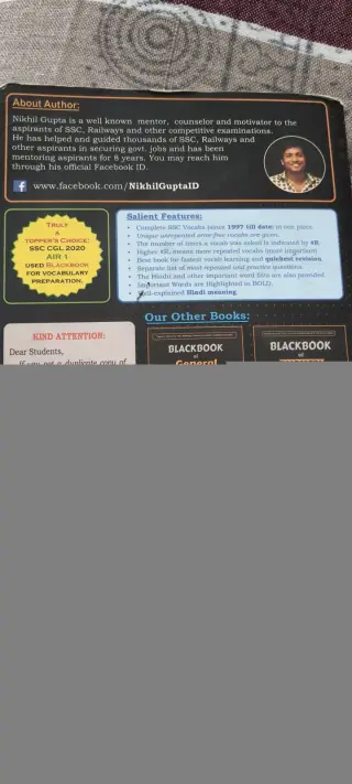 Blackbook of english vocabulary