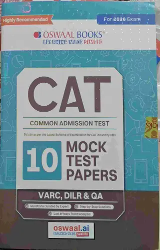 CAT 10 MOCK TEST PAPERS - new