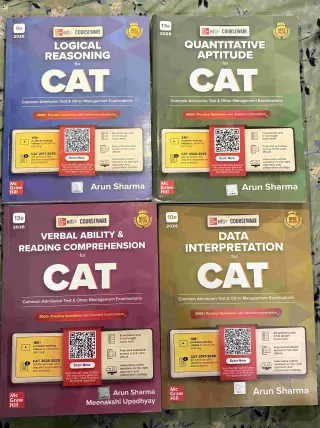 CAT 2026 Arun Sharma Complete Set (4 Books) - new