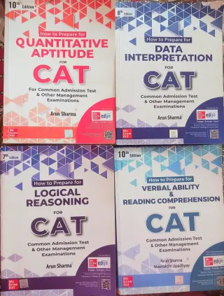 CAT preparation book bundle - Arun Sharma - Second Hand - Bookaao