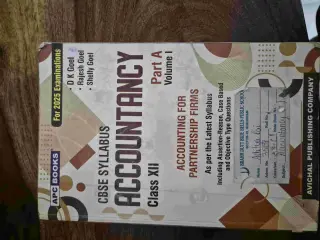 Cbse accountancy class 12 book