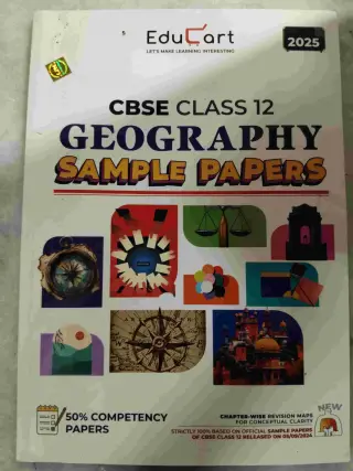 CBSE CLASS 12  geography sample paper