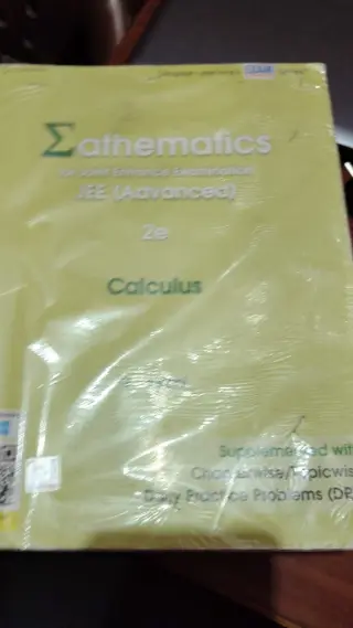 Cengaege book maths jee advanced - second hand