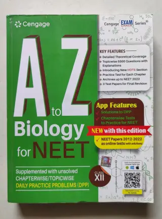 CENGAGE A TO Z BIOLOGY NEET CLASS 12