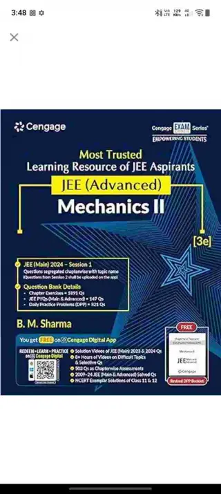 CENGAGE JEE ADVANCED  MECHANICS II 3E