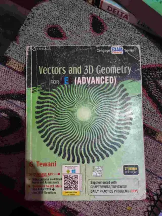 Cengage Vectors and 3D Geometry for JEE ADVANCED