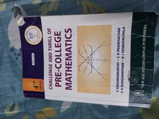 Challenge and thrill of pre college mathematics