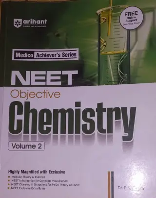 Chemistry class 12 neet reference book