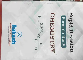 Chemistry formula book for jee by Akash
