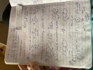 Chemistry mistake notebook