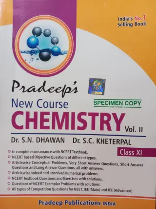Chemistry vol.2 ,Pradeep's publication CLASS - 11.
